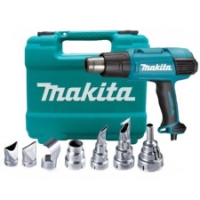 Building Fenior Makita HG6531ck, 2000 W, 50/650 ° C, 200-550 l/min, 7 nozzles, case