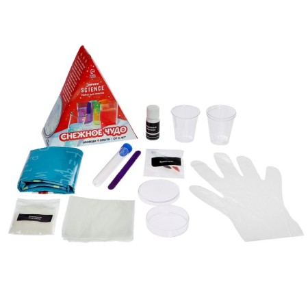 Set for experiments "Snow Miracle", 4 experience-1