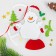 Set for creativity - Create a Christmas tree decoration from a felt "Snowman with a Christmas tree"