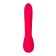 Vibrator with clitoral and vacuum stimulations Jos Doobl, 20 cm, silicone, pink color