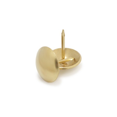 Tundra nails, decorative, 19x22 mm, gold, 200 pcs-14