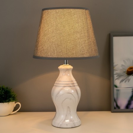 Table lamp 32153/1 E14 40W white 22x22x39 cm Risalux-1