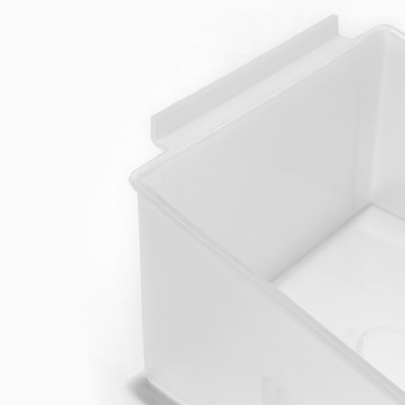 Plastic-container regiment F362, 14.5 × 14 × 11 cm, the color is a transparent matte-3