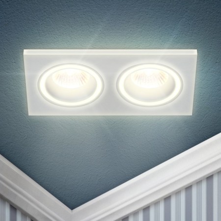 Lamp built -in era DK 92, IP20, 50W, 175x93x35 mm, white color-1