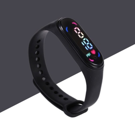 Watch wasry electronic, black