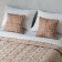 Cover with pillowcases "Dallas", size 230x250 cm, beige color