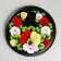 Tranding "Zhostovo" Artistic painting 28 cm