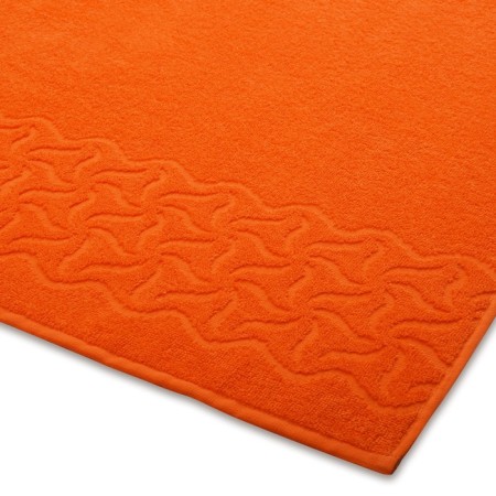 Tainted rainbow towel, 50x90cm, orange color, 305g/m, cotton-5