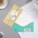 Money envelope "Happy Birthday!" Cutting, embossing, tag, butterflies, 8.3x16.7 cm