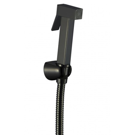 Hygienic watering can Savol SK-PQT06H, holder, shower hose 120 cm, black