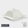 Porcelain Magistro "Blanche", 16 × 8 cm, white color