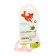 Scissors 11.8 cm plastic handles, rounded ends of the blades, bunny pink calligrata