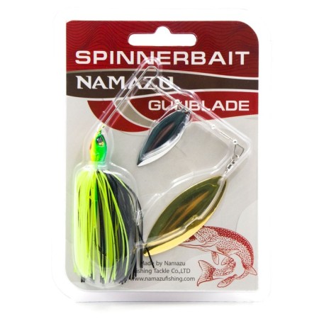 Spinnerbate Namazu Gunblade Long 12 g, color 3-1
