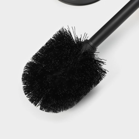 Bamboo toilet brush savanna bamboo, 9.5 × 38 cm, black color-4