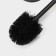 Bamboo toilet brush savanna bamboo, 9.5 × 38 cm, black color
