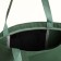 Soper bag with lightning, from textiles, green color