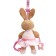 Soft “bunny” suspension, rattle, rubberker, on a crib, stroller, mum & baby