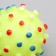 Toy squirrel "bacterium" for dogs, 6.3 cm, yellow