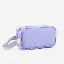 Lightning cosmetic bag, lilac color