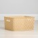Storage basket "Wholewood", 35 × 29 × 17.5 cm, beige color