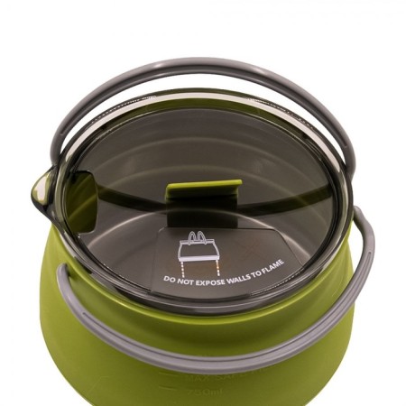 TRAMP kettle folding silicone 1 l, olive color-3