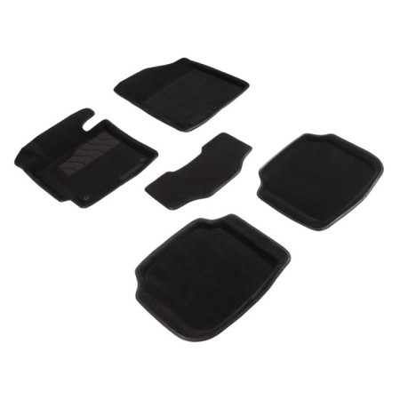 Pile rug for Hyundai Elantra, 2011-2015, black