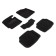 Pile rug for Hyundai Elantra, 2011-2015, black