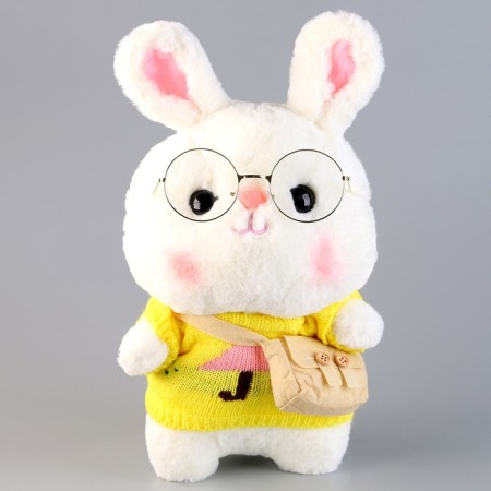 Soft toy "Bunny" in a blouse, 25 cm, color mix-8