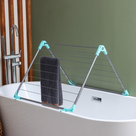 Lower for linen on the bath is folding, working length 10 m, color mix-2