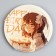 Disposable paper plate "Happy Birthday", anime, 18 cm