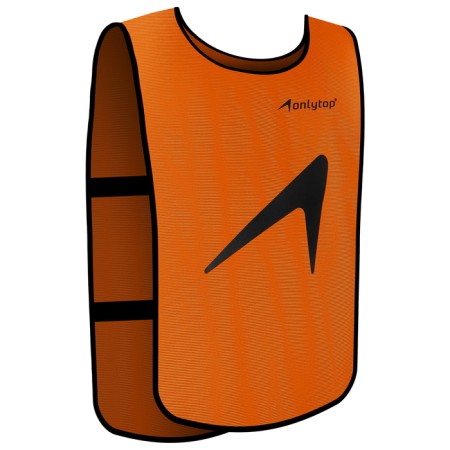 Football shirt on the elastic band ONLYTOP, p. 50-56, orange color-1