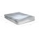Notebook A5 80 sheets in a cage on a spiral Erichkrause Symbol, with a plastic cover of blue,