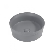 ABBER Bequem AC2103MG shell, 400x400x140 mm, gray, matte