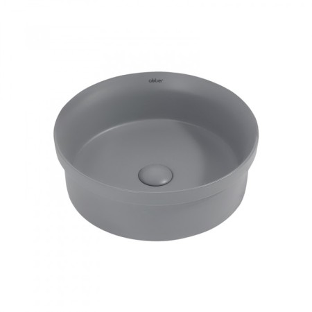 ABBER Bequem AC2103MG shell, 400x400x140 mm, gray, matte