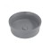 ABBER Bequem AC2103MG shell, 400x400x140 mm, gray, matte