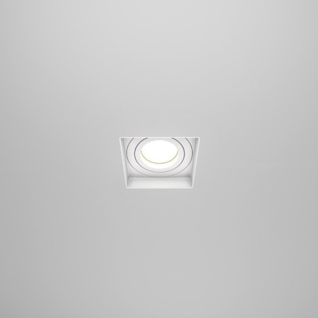 The built-in lamp Technical DL003-01-W, 1x50W, 13x13x3.8 cm, GU10, white color-3