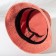 Panama monophonic minku color red, size 56-58