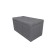 Puff with a lid and weighting, 800 × 400 × 420 mm, Solta Rogozhka, Grey Color