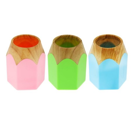 Pencil stand for writing accessories, plastic, mix