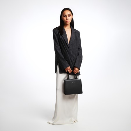 Female bag Textura, tout, medium size, color gray