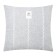 Pillowcase decorative Ethel pigtail color gray, 45x45 cm polyester
