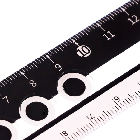 Plastic line 15 cm in a package with a Euro suspension (barcode on a piece)-1