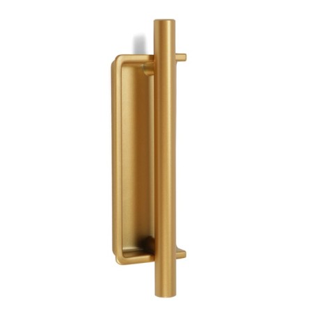Smeal handle, "Hidden", MO 96 mm, color satin gold