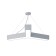 LED LED GEOMETRIA IGREK 44W 4000K 3000 LP40 80x80x8 White