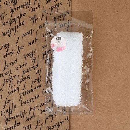Capricon lace, 35 mm × 10 ± 1 m, white color-3