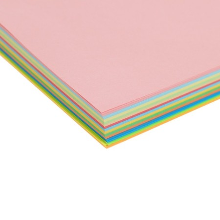 Color paper A4 150l Calligrata Pastel + intensive + neon mix 15 -cv 80g/m2-3