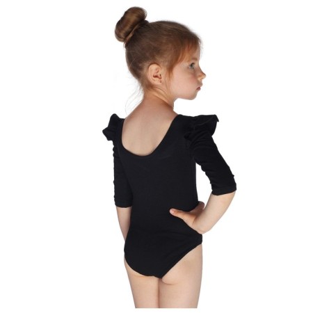 A swimsuit for gymnastics and dancing Grace Dance, p. 34, black color-2