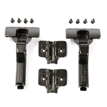 Loop of an invoice with an eccentric Softly CLAP, Color Black Nickel, 2pcs.-5