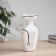 VAZA Ceramics Table "Picasso" (manual painting) Beno10.5 cm, black and white