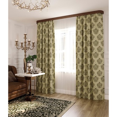 Curtain "Favorite", size 160x260 cm, color gold